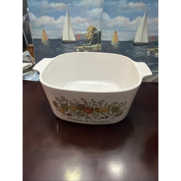 Corningware Other - Corning Ware Spice Of Life Casserole Dish 3 Quart A-3-B No Lid LaMarjolaine